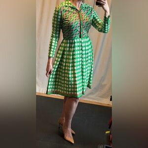 Vintage 70s secretary dress